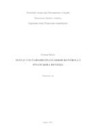 Sustav unutarnjih financijskih kontrola i financijska revizija