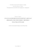 Analiza konkurentnosti poduzeća metalo-prerađivačke industrije u Brodsko-posavskoj županiji