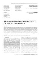R&D AND INNOVATION ACTIVITY OF THE EU CHEMICALS