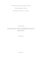 Funkcije trgovine na primjeru poduzeća Müller