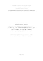 UTJECAJ PROVEDBE EU PROJEKATA NA SMANJENJE NEZAPOSLENOSTI