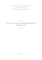 Ekonomija sreće: teorijski i empirijski aspekti s naglaskom na Republiku Hrvatsku
