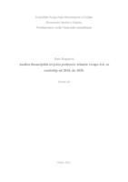 Analiza financijskih izvješća poduzeća Atlantic grupa d.d. za razdoblje od 2018. do 2020. godine