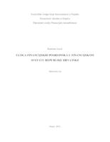 ULOGA FINANCIJSKIH POSREDNIKA U FINANCIJSKOM SUSTAVU REPUBLIKE HRVATSKE