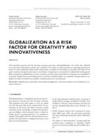 GLOBALIZATION AS A RISK FACTOR FOR CREATIVITY AND INNOVATIVENESS