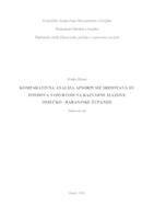 prikaz prve stranice dokumenta Komparativna analiza apsorpcije sredstava EU fondova s osvrtom na razvojne izazove Osječko-baranjske županije.