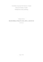 prikaz prve stranice dokumenta Ekonomika poslovanja OPG-a Zečević