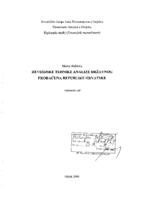 prikaz prve stranice dokumenta Revizijske tehnike analize državnog proračuna Republike Hrvatske