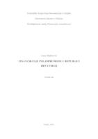 prikaz prve stranice dokumenta FINANCIRANJE POLJOPRIVREDE U REPUBLICI HRVATSKOJ