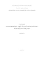 prikaz prve stranice dokumenta Primjena korelacijske analize: Povezanost između zaduženosti i likvidnosti poduzeća u Hrvatskoj