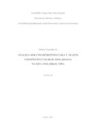 prikaz prve stranice dokumenta Analiza sekundarnih podataka u ocjeni uspješnosti velikog događanja natjecateljskog tipa