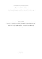 prikaz prve stranice dokumenta Evaluacija ključnih metrika uspješnosti e-poslovanja: Trendovi i  najbolje prakse