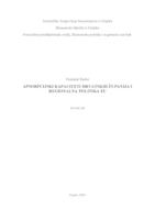 prikaz prve stranice dokumenta Apsorpcijski kapaciteti hrvatskih županija i regionalna politika EU