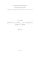 prikaz prve stranice dokumenta Oporezivanje kapitala u EU27 i utjecaj na zemlje članice
