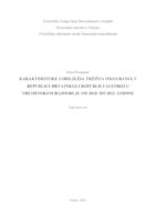 prikaz prve stranice dokumenta Karakteristike i obilježja tržišta osiguranja u Republici Hrvatskoj i Republici Austriji u vremenskom razdoblju od 2018. do 2022. godine