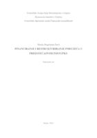 prikaz prve stranice dokumenta Financiranje i restrukturiranje poduzeća u predstečajnom postupku