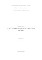prikaz prve stranice dokumenta Utjecaj liderskih vještina na upravljanje ljudima