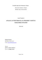 prikaz prve stranice dokumenta Analiza javnih prihoda na primjeru Osiječko-Baranjske županije